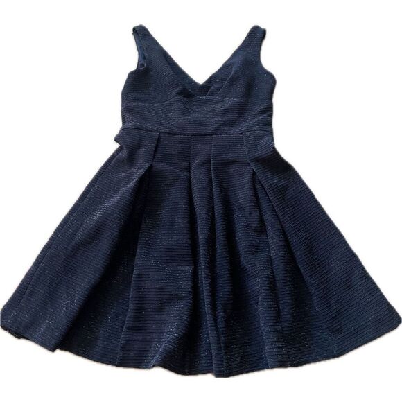 Betsey Johnson Black New Years Sparkle Mini Dress with Bow Women’s Size 6 - Picture 5 of 8